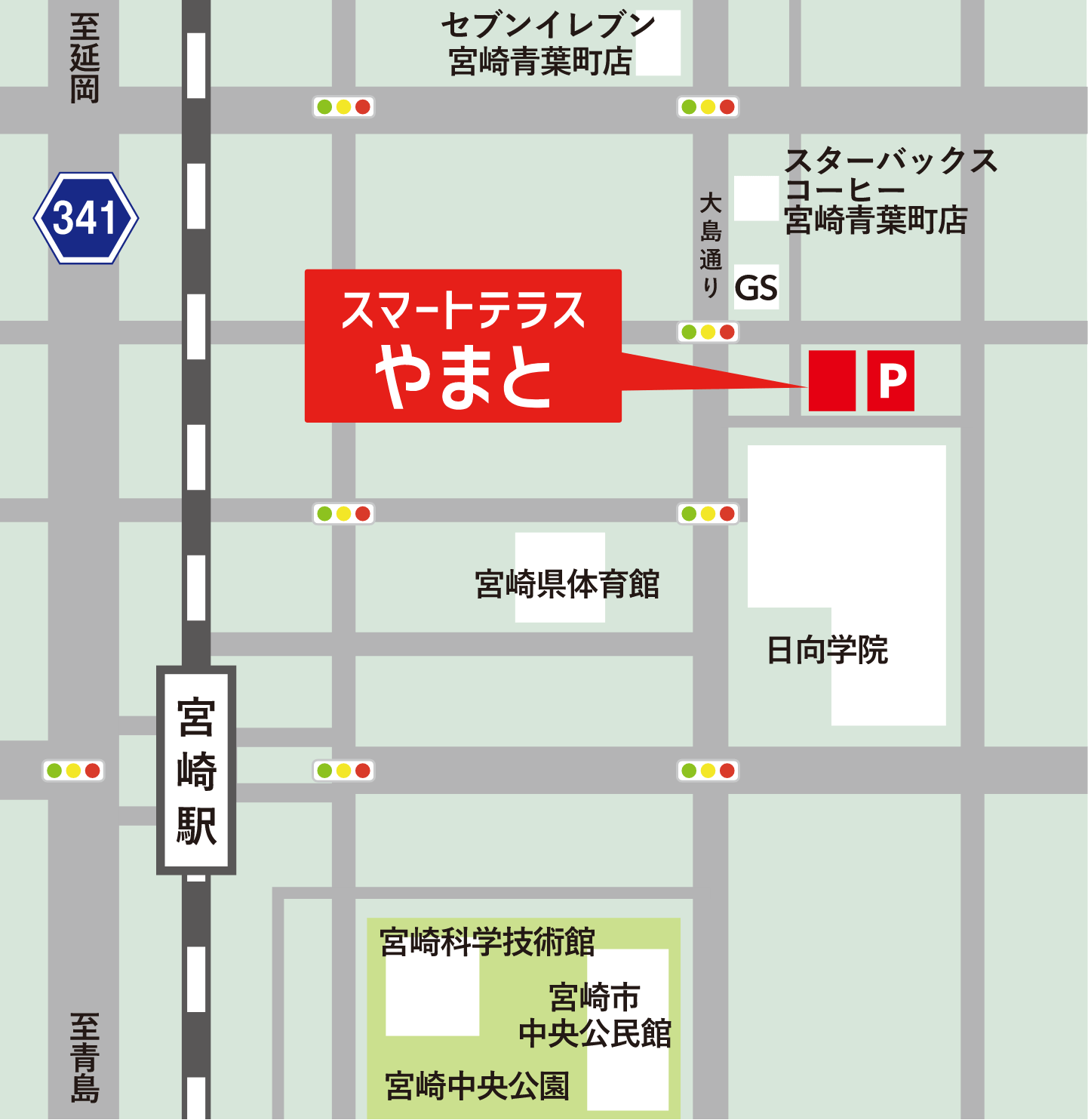 スマートテラスやまとMAP